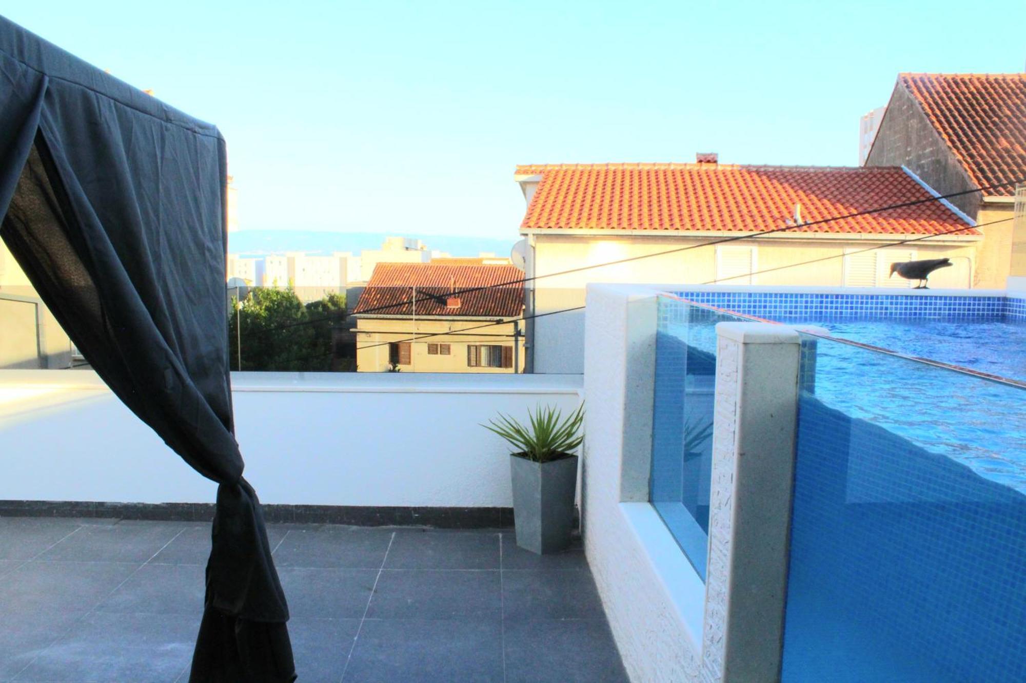 Luxury Apartment Maestral - Private Pool Split Exterior photo
